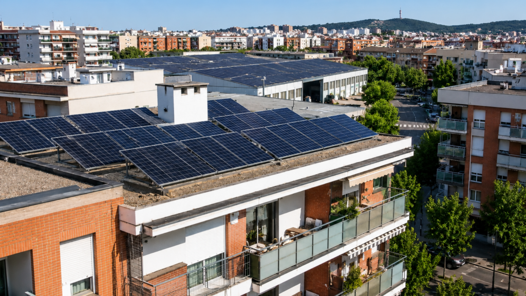 El autoconsumo colectivo despega en España: la energía solar ya no es individual